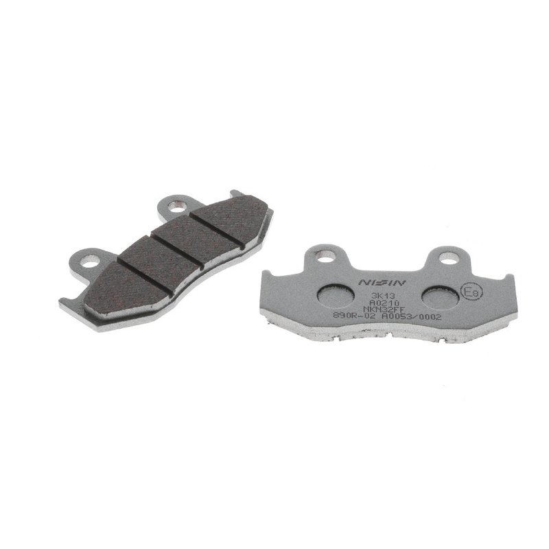 Brzdové doštičky NISSIN semi-metalická zmes 81x42x6.9 mm 2 ks
