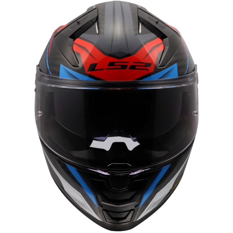 Integrálna prilba na motorku LS2 FF811 Vector II C Savage bielo-modro-červená