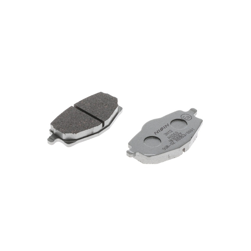 Brzdové doštičky NISSIN semi-metalická zmes 71.4x36x9.2 mm 2 ks