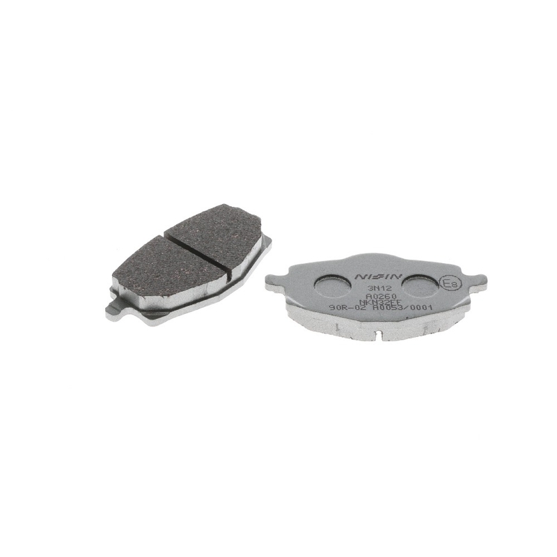 Brzdové doštičky NISSIN semi-metalická zmes 71.4x36x9.2 mm 2 ks