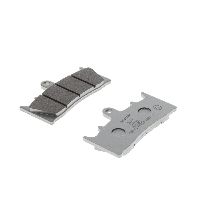 Brzdové doštičky NISSIN semi-metalická zmes 89.7x52x8 mm 2 ks