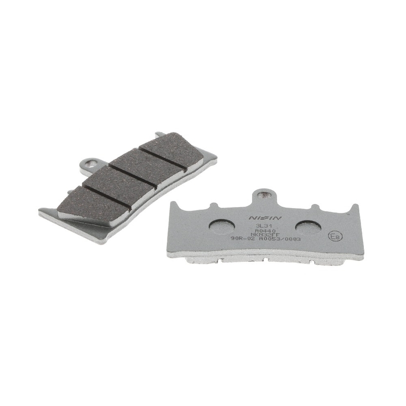 Brzdové doštičky NISSIN semi-metalická zmes 89.7x52x8 mm 2 ks