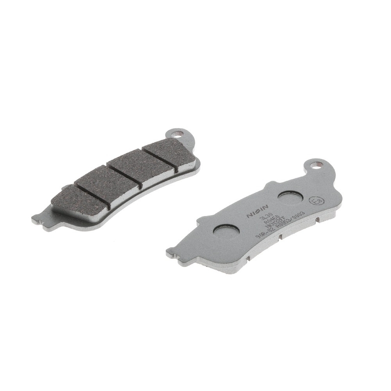 Brzdové doštičky NISSIN semi-metalická zmes 115x40.2x8.5 mm 2 ks