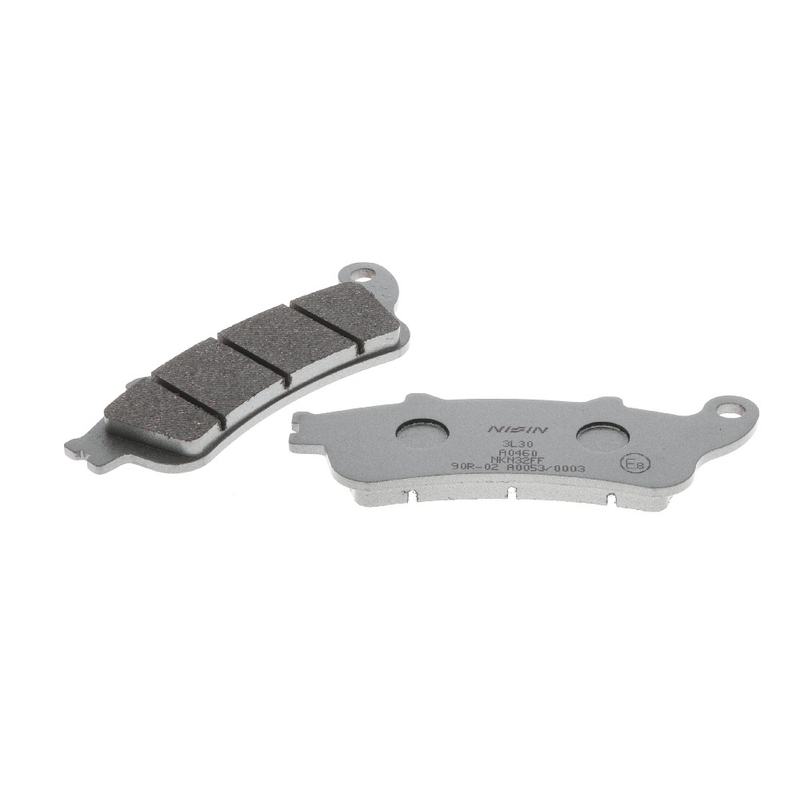 Brzdové doštičky NISSIN semi-metalická zmes 115x40.2x8.5 mm 2 ks