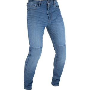 Jeansy na motocykel Oxford Original Approved Jeans AA Slim fit svetlomodré