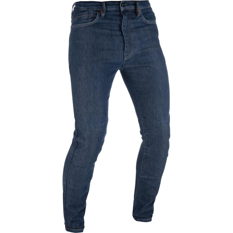 Jeansy na motocykel Oxford Original Approved Jeans AA Slim fit tmavomodré