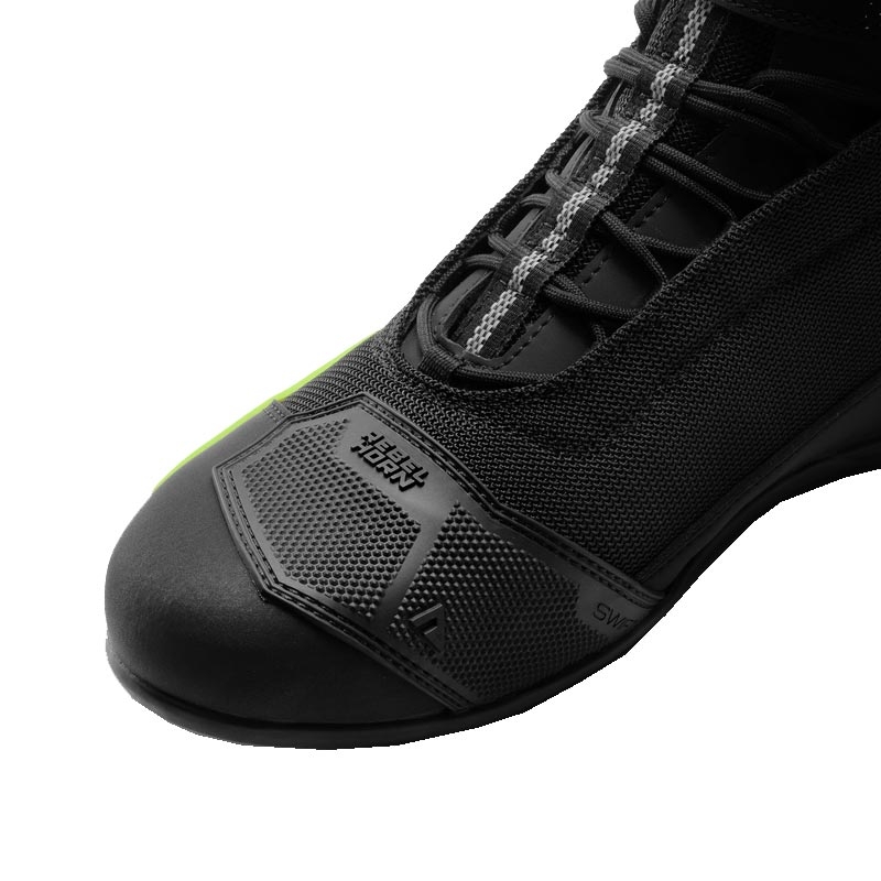 Topánky na motorku Rebelhorn Swift čierno-fluo žlté