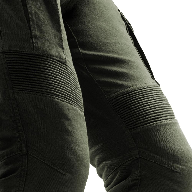 Džínsy na motorku Rebelhorn Faster zelené