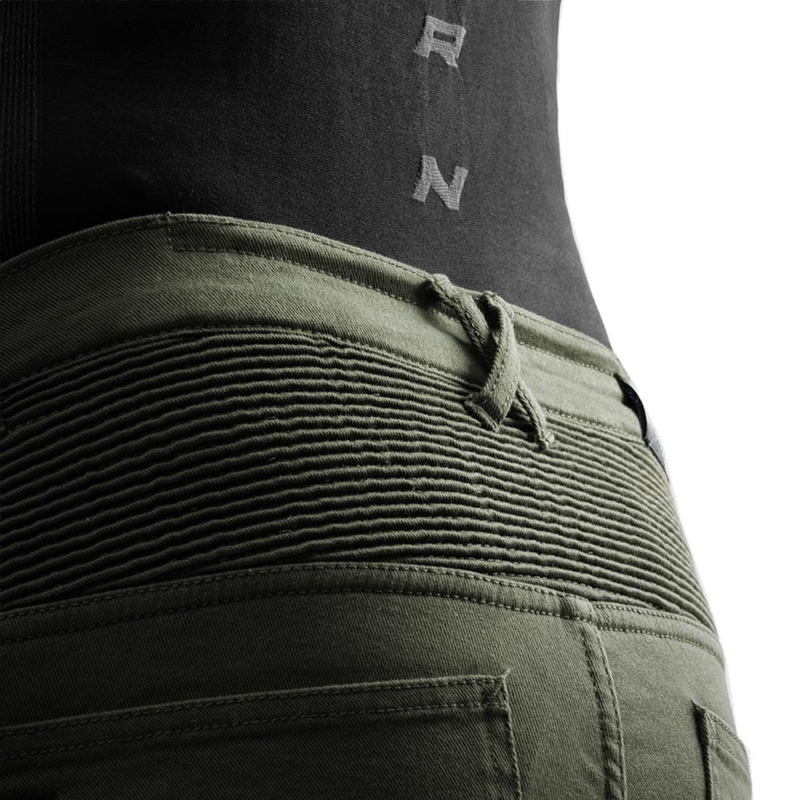 Džínsy na motorku Rebelhorn Faster zelené