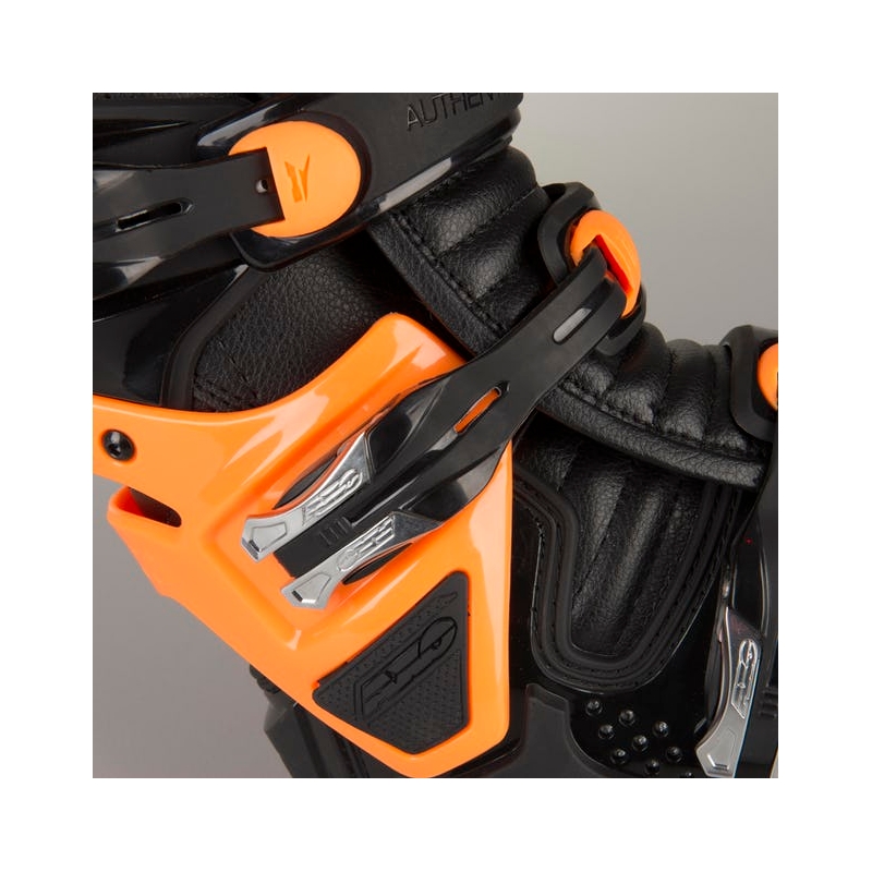 Moto topánky AXO A2 čierno-fluo oranžové výpredaj