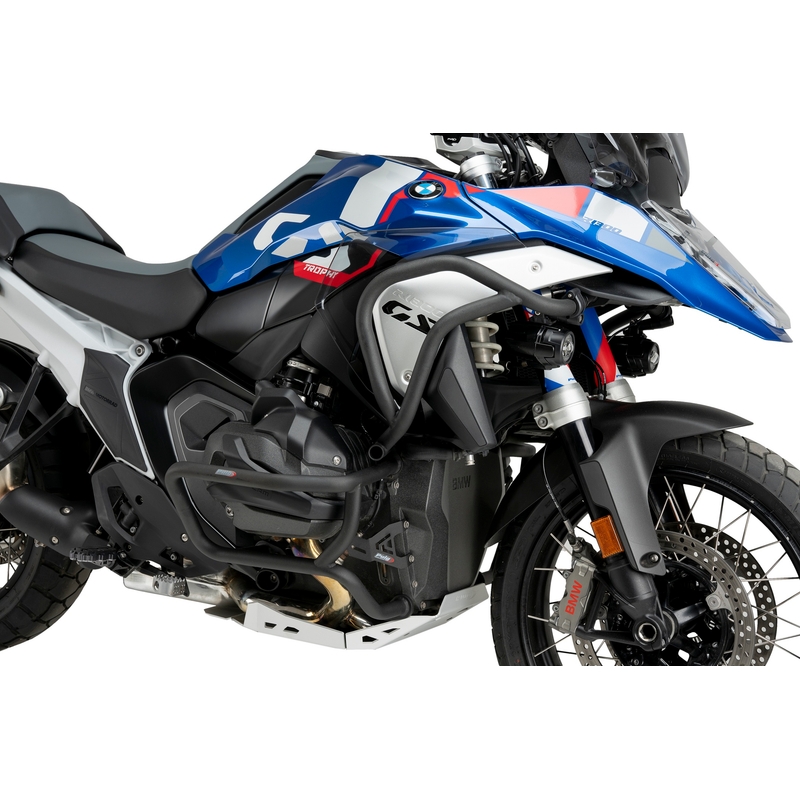 Ochrana motora PUIG d25 mm lower, black