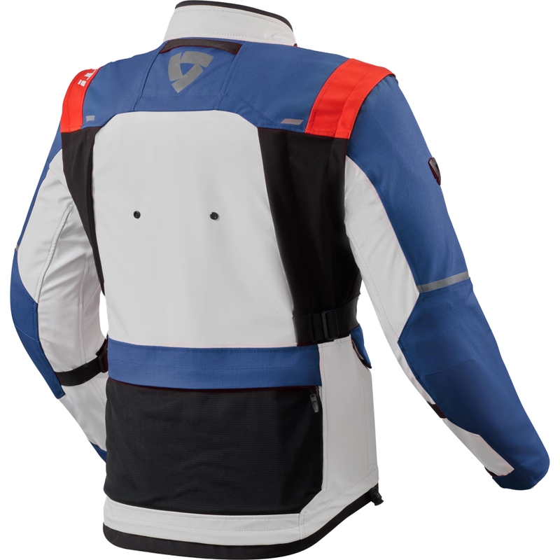 Bunda na motorku Revit Offtrack 3 H2O modro-strieborná