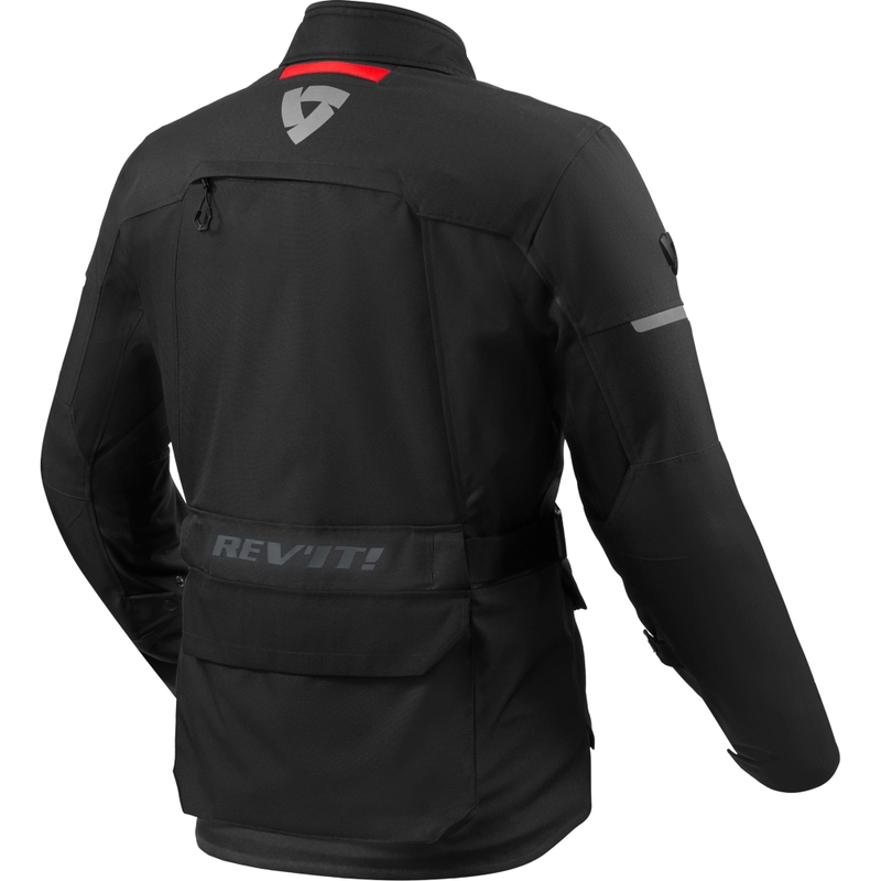 Bunda na motorku Revit Outback 5 H2O čierna