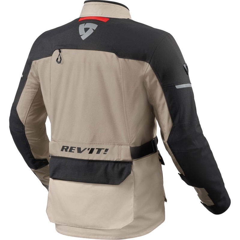 Bunda na motorku Revit Outback 5 H2O pieskovo-čierna