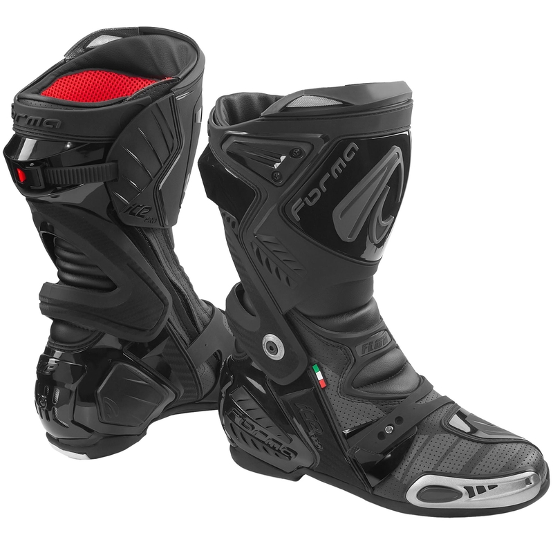 Topánky na motorku Forma Ice Pro Flow čierno-čierne
