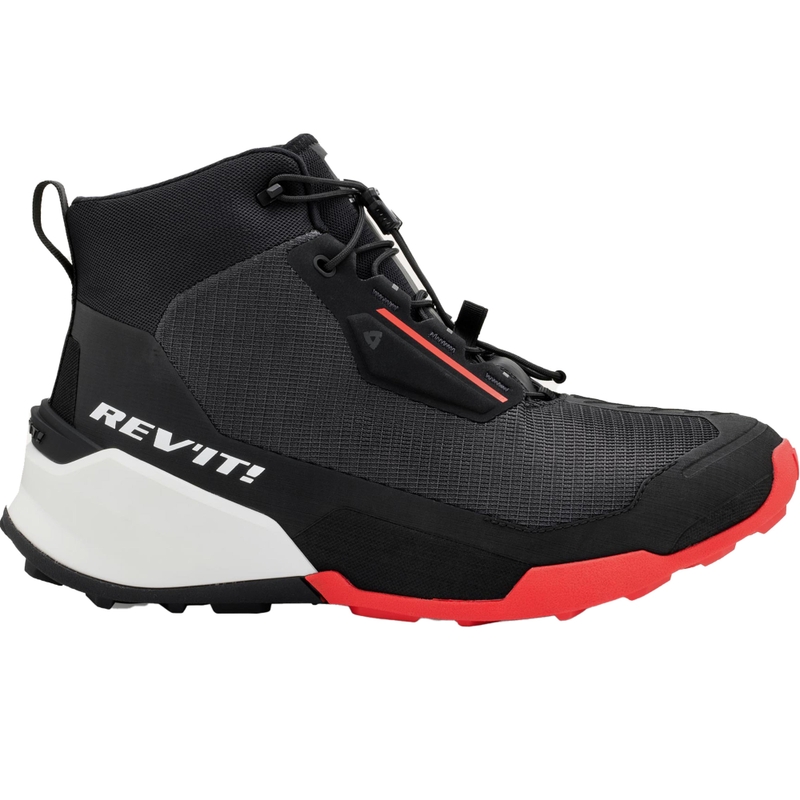 Topánky na motorku Revit Subduction čierno-antracitové