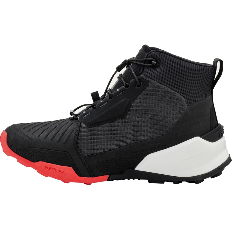 Topánky na motorku Revit Subduction čierno-antracitové