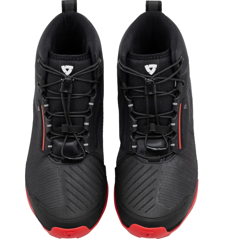 Topánky na motorku Revit Subduction čierno-antracitové