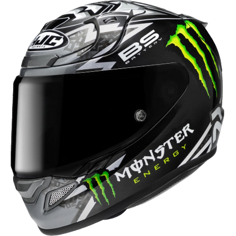 Integrálna helma na motorku HJC RPHA 12 Quartararo Replica BL MC5 čierna