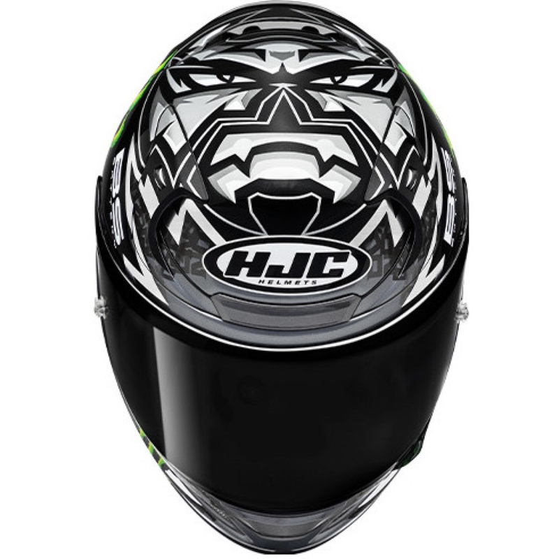 Integrálna helma na motorku HJC RPHA 12 Quartararo Replica BL MC5 čierna