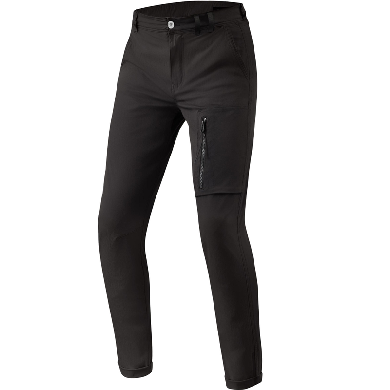 Nohavice na motorku Revit Chino Terry Skinny čierne