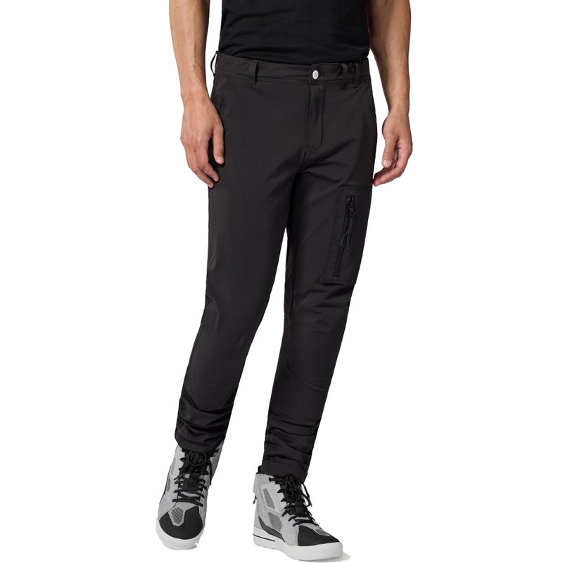 Nohavice na motorku Revit Chino Terry Skinny čierne
