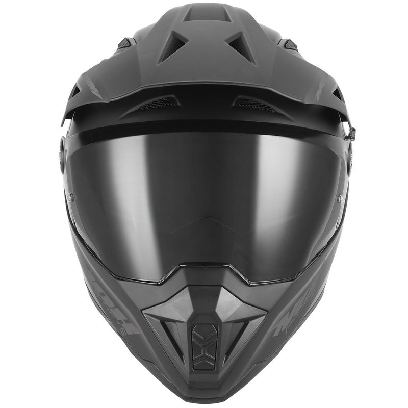 Enduro helma na motorku NOX N350 matná čierna