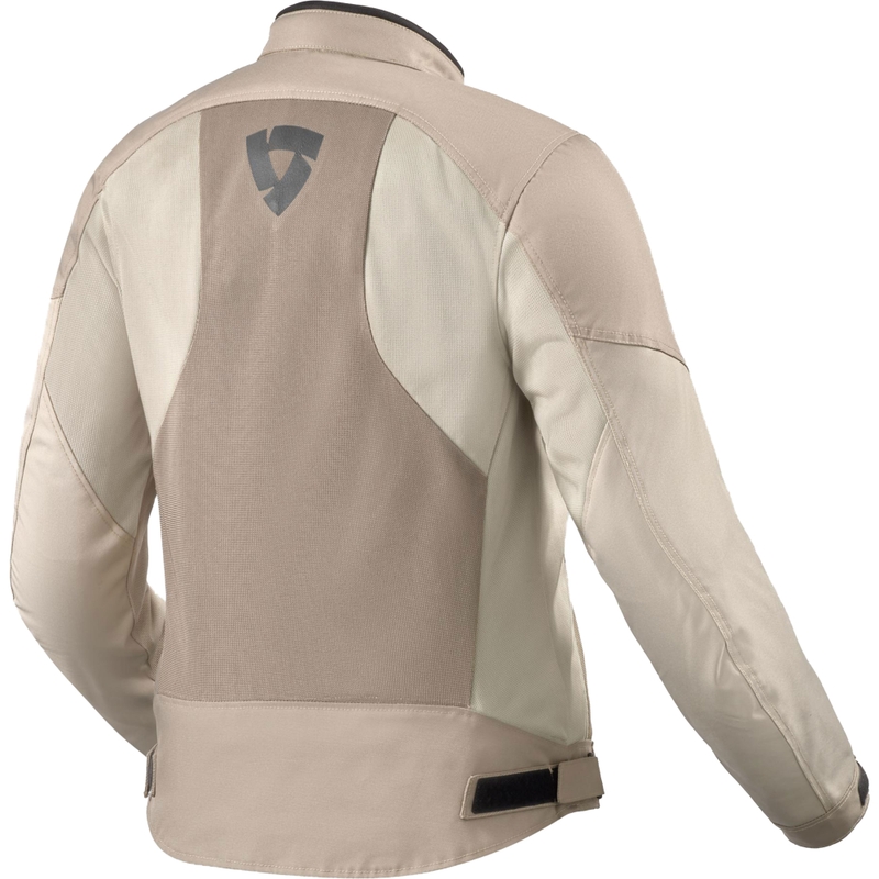 Dámska bunda na motorku Revit Torque 3 H2O pieskovo-biela
