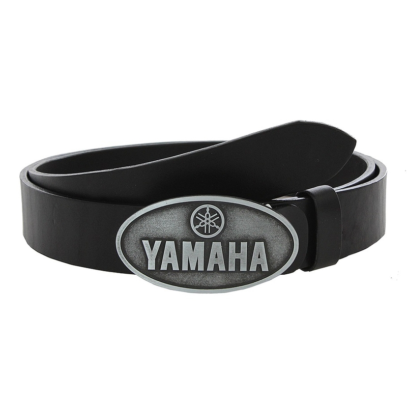 Kožený moto opasok so sponou Yamaha
