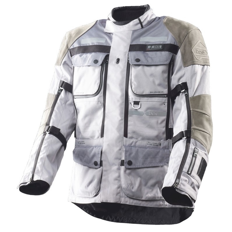 Bunda na motocykel iXS Montevideo-Air 2 šedá