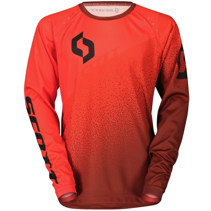 Motokrosový dres SCOTT 350 DIRT EVO červeno-čierny