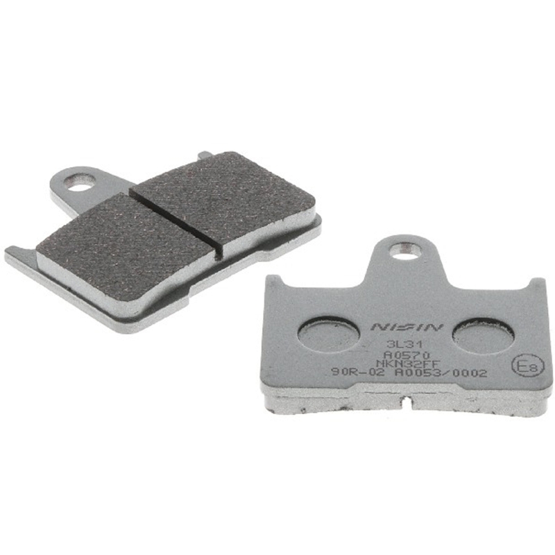 Brzdové doštičky NISSIN semi-metalická zmes 40x53.5x8.7 mm 2 ks