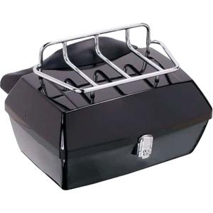 Vrchný kufor na motorku CUSTOMACCES TRAVEL MT0001N čierna