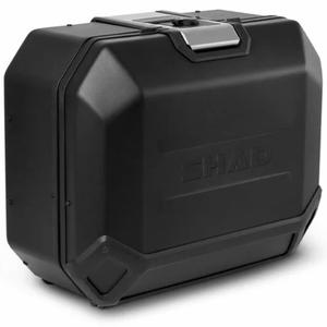 Bočný hliníkový kufor na motorku SHAD Terra TR36 D0TR36100RB ČIERNA EDÍCIA pravý