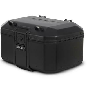 Vrchný hliníkový kufor na motorku SHAD Terra TR55 D0TR55200B PURE BLACK