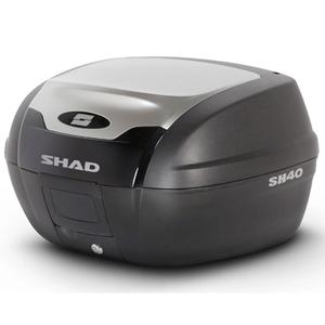 Vrchný kufor na motorku SHAD SH40 alu look D0B40200