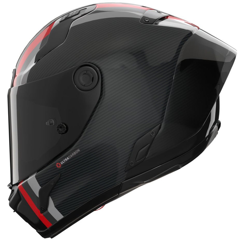 Integrálna prilba na motorku Nolan X-804 RS Ultra Carbon Gemini lesklá šedo-čierno-červeno-antracitová