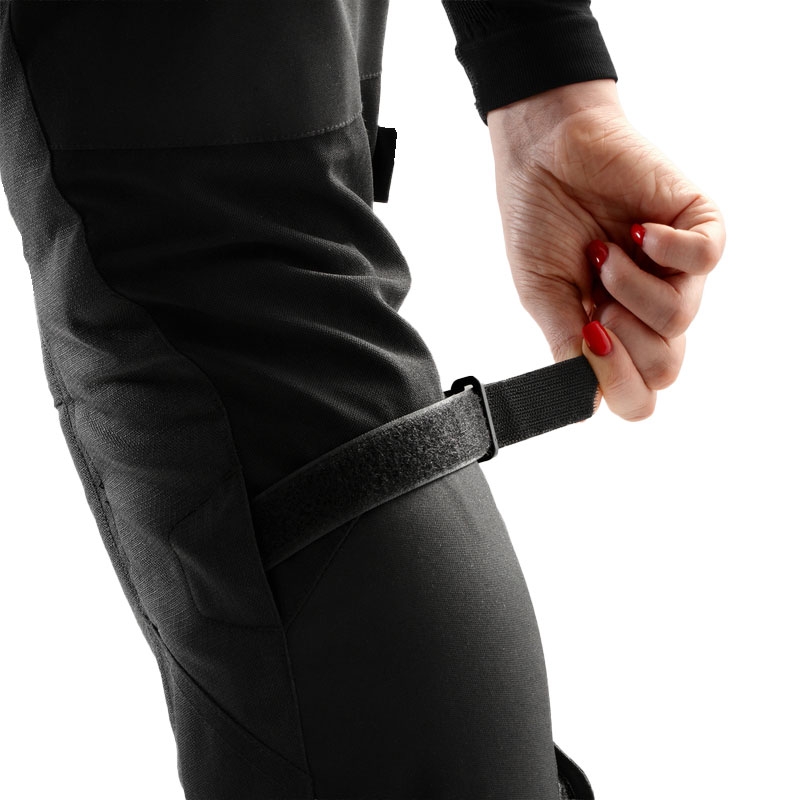 Dámske predĺžené nohavice na motorku Rebelhorn Hardy 3.0 čierne