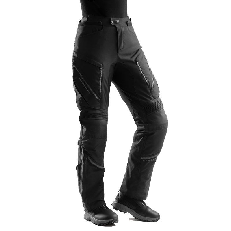 Dámske skrátené nohavice na motorku Rebelhorn Hardy 3.0 čierne