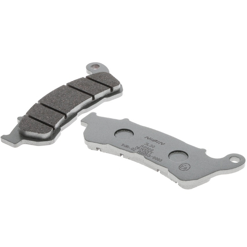 Brzdové doštičky NISSIN semi-metalická zmes 118x45.2x9.1 mm 2 ks
