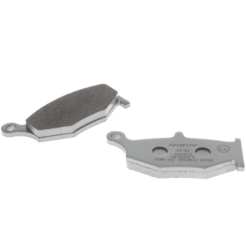 Brzdové doštičky NISSIN semi-metalická zmes 89.2x40.6x10 mm 2 ks