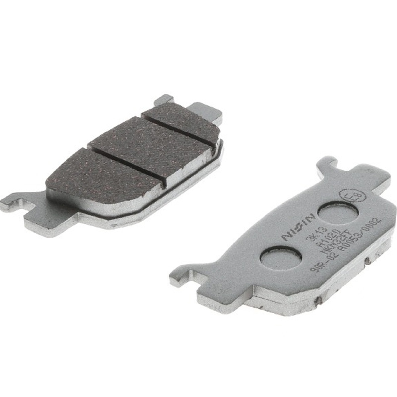 Brzdové doštičky NISSIN semi-metalická zmes 82x37.5x9 mm 2 ks