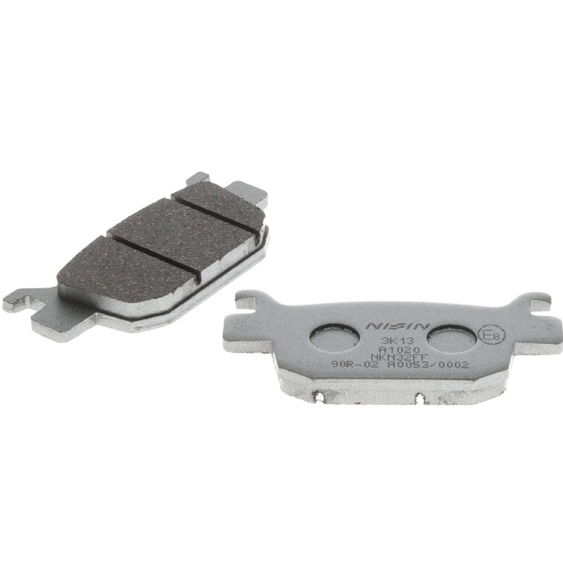 Brzdové doštičky NISSIN semi-metalická zmes 82x37.5x9 mm 2 ks