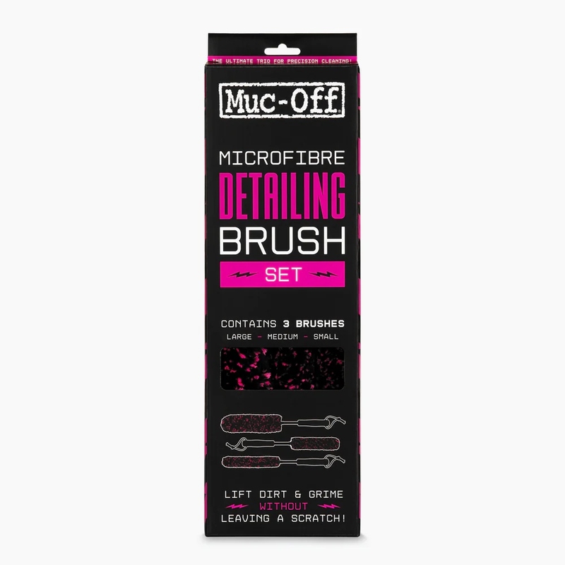 Microfibre Detailing Brush Set MUC-OFF (3 kusy)