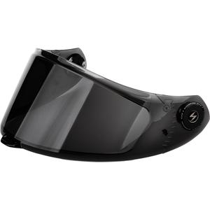 Plexi Scorpion KDS-F-04 pre helmy EXO-RACE Air tmavo dymové