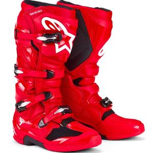 Topánky na motorku Alpinestars Tech 7 červené