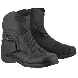 Topánky na motorku Alpinestars New Land Gore-Tex čierne