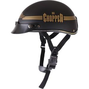 Prilba na motorku Braincap RSA Skull čierna matná