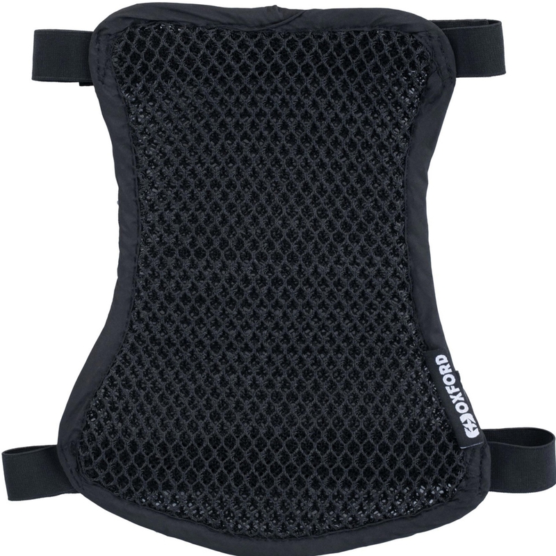Ventilačná podložka cez sedlo spolujazdca a enduro Oxford Cool Seat Pillion And Enduro čierna