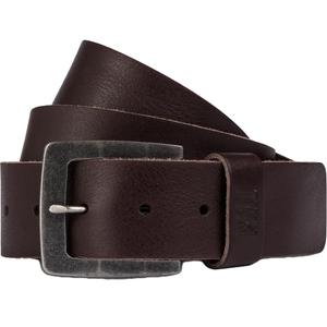 Kožený opasok na motorku PMJ Leather Belt hnedý